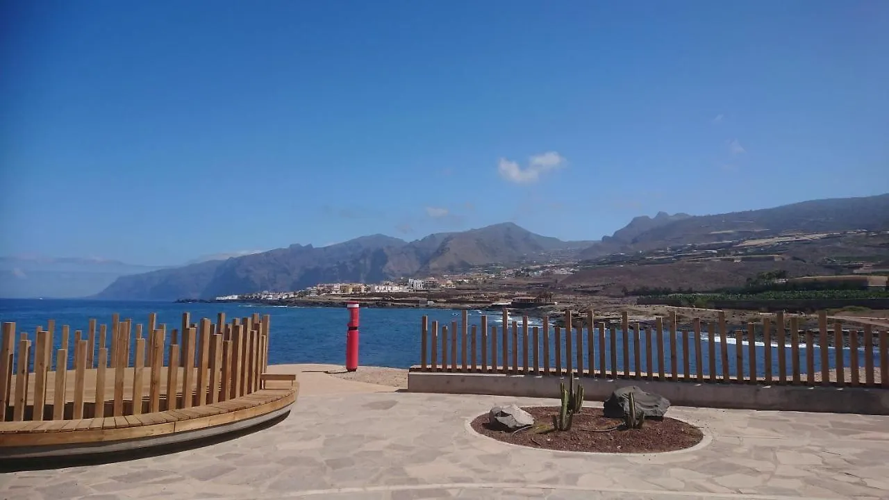 Apartment Mit Sonnenterrasse Und Panorama - Meerblick, 5 Min. Von Hafen + Strand Acantilado de los Gigantes