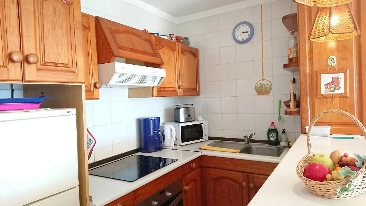 Apartment Mit Sonnenterrasse Und Panorama - Meerblick, 5 Min. Von Hafen + Strand Acantilado de los Gigantes İspanya